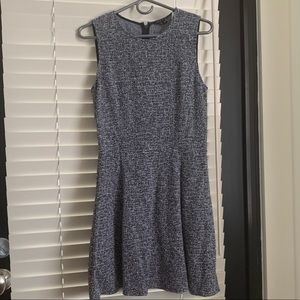 Theory dress. Tillora K boucle knit in navy